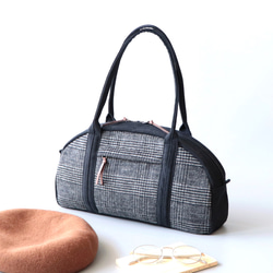 『秋冬限定』ふだん着ボストン♪いつものお出かけに（ウール） 1枚目の画像