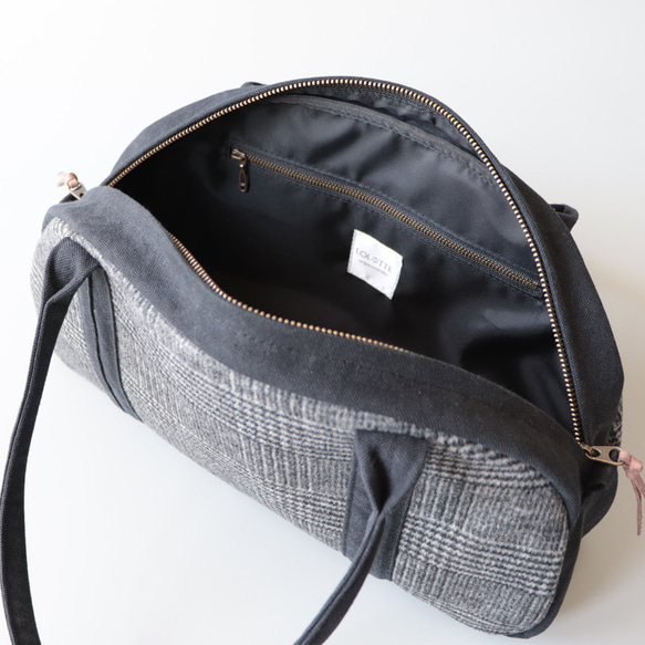 『秋冬限定』ふだん着ボストン♪いつものお出かけに（ウール） 10枚目の画像