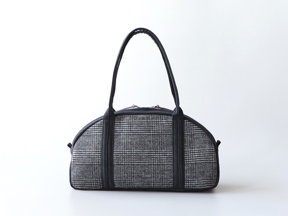 『秋冬限定』ふだん着ボストン♪いつものお出かけに（ウール） 5枚目の画像