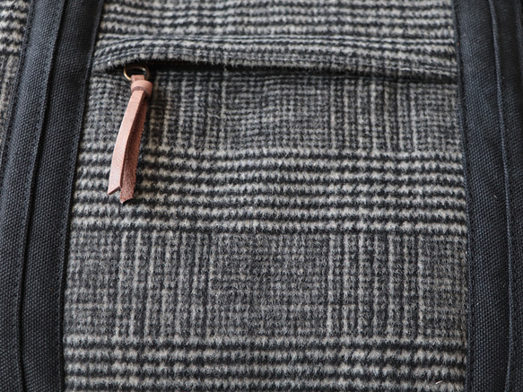 『秋冬限定』ふだん着ボストン♪いつものお出かけに（ウール） 8枚目の画像