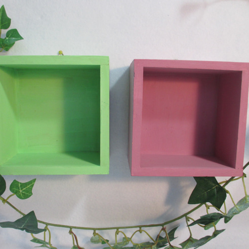 b5 木製 カバー付 ミニカラーボックス ディスプレイボックス ウッド