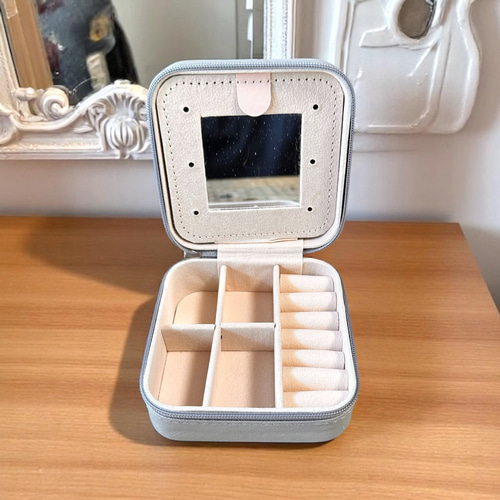 ジュエリーボックス アクセサリーケース 鏡付き その他ケース itsunao