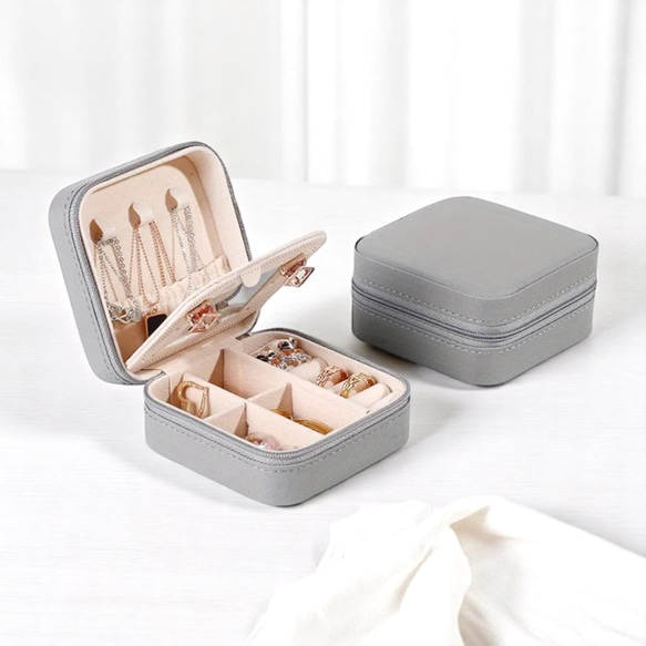 ジュエリーボックス アクセサリーケース 鏡付き その他ケース itsunao