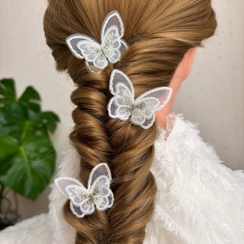 orgablanca 蝶々モチーフ ヘアピン 3本セット KAPULI pin（カプリピン）|orgablanca（オルガブランカ）公式通販