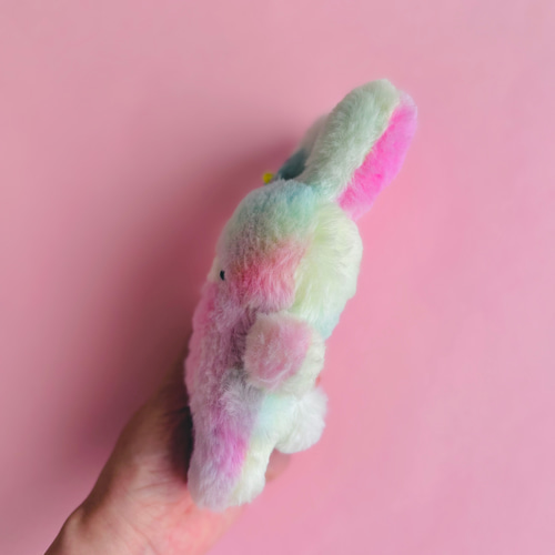 ゆめかわ♡フワフワうさぎ♡手のひらサイズのぬいぐるみ♡①