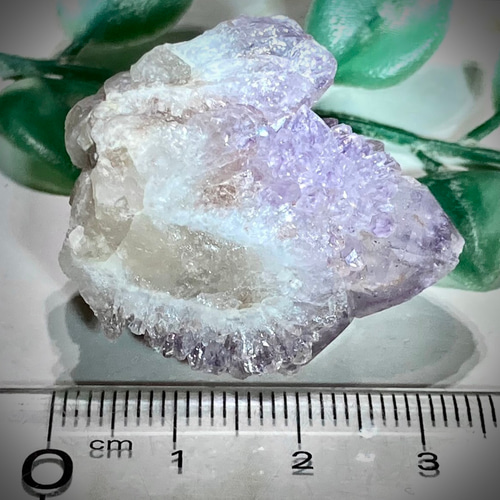 精霊を呼ぶ石✨ レインボー カクタスアメジスト サボテン水晶
