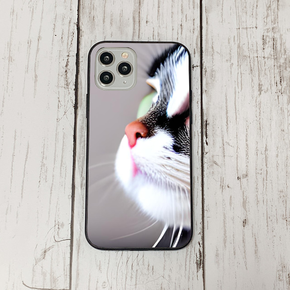 iphoneケース2-5-14 iphone 強化ガラス 猫・ねこ・ネコちゃん 箱20 かわいい アイフォン iface 1枚目の画像