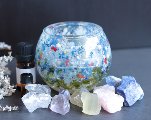 アロマストーン香水瓶 車用 香水瓶 アロマストーン ディフューザー・アロマポット LUNA