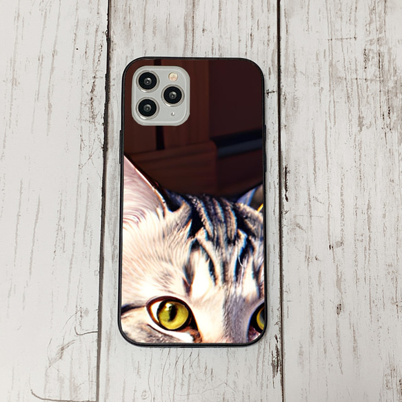 iphoneケース2-5-23 iphone 強化ガラス 猫・ねこ・ネコちゃん 箱20 かわいい アイフォン iface 1枚目の画像