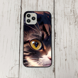 iphoneケース2-5-48 iphone 強化ガラス 猫・ねこ・ネコちゃん 箱20 かわいい アイフォン iface 1枚目の画像