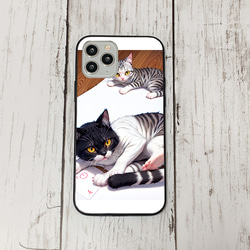 iphoneケース3-1-30 iphone 強化ガラス 猫・ねこ・ネコちゃん 箱20 かわいい アイフォン iface 1枚目の画像