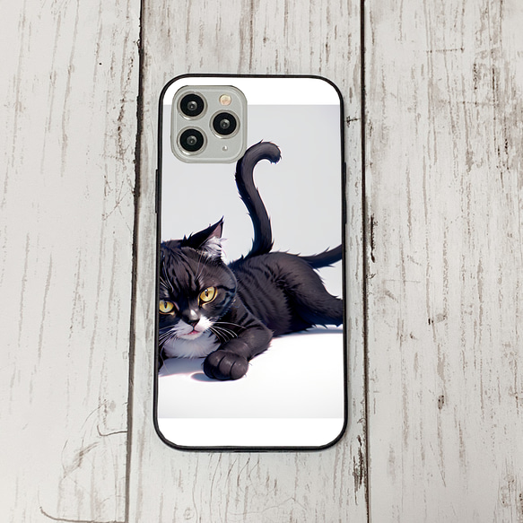 iphoneケース3-1-40 iphone 強化ガラス 猫・ねこ・ネコちゃん 箱20 かわいい アイフォン iface 1枚目の画像