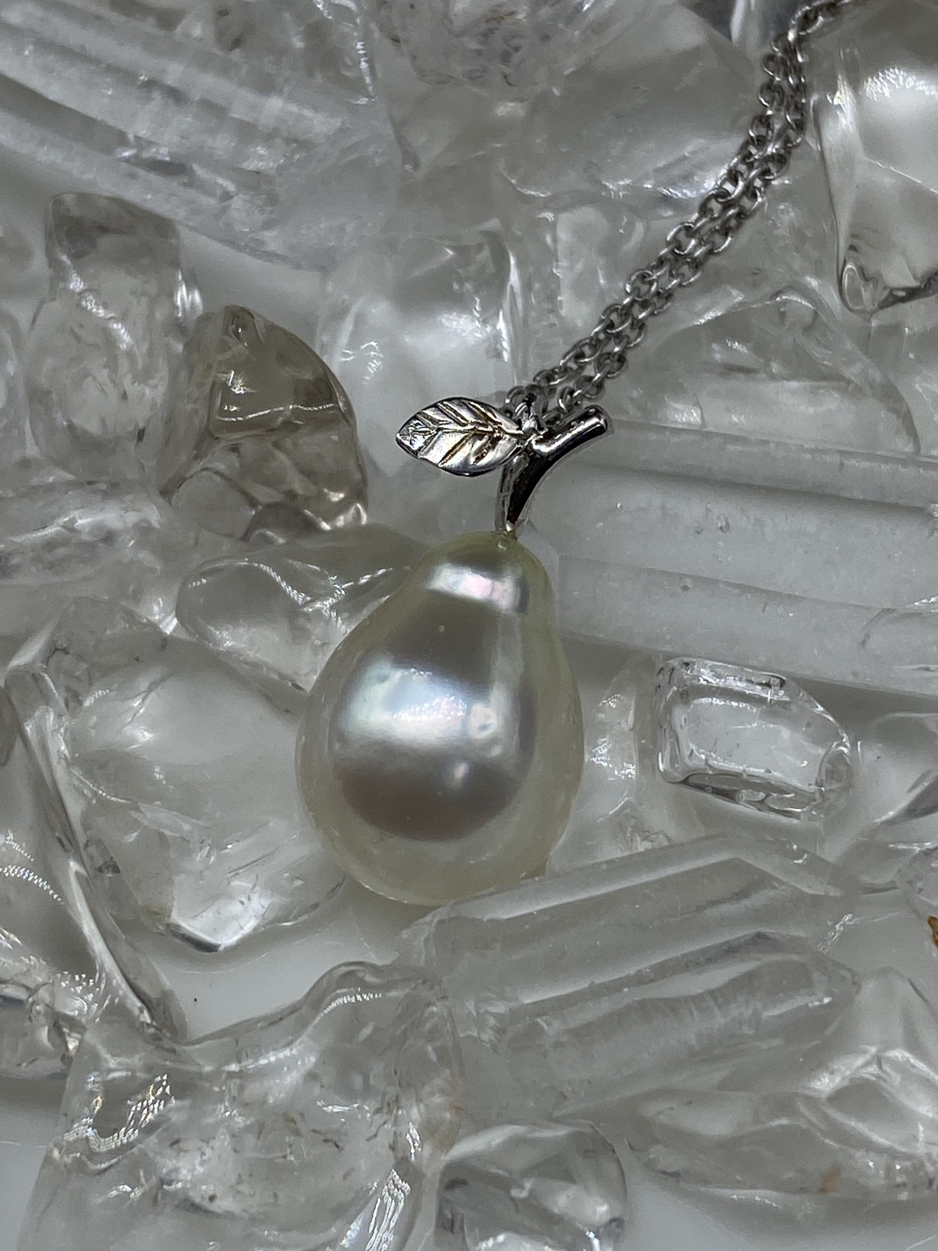 果物みたいな南洋真珠ネックレスE