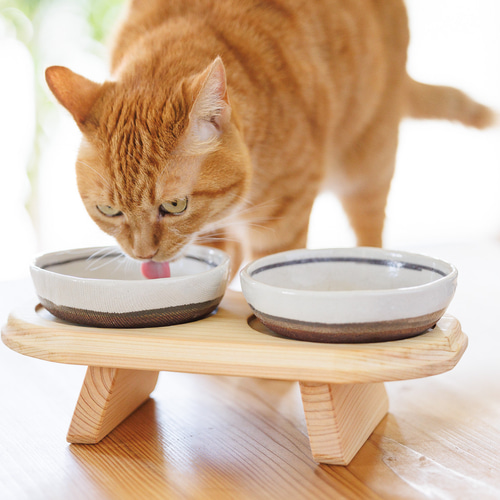 猫用食器台（テーブルのみ） 【食器テーブル・ペット用・餌台