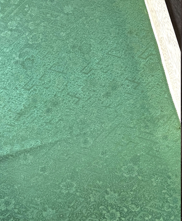正絹ハギレ☆おためしセットot151グリーン系50cmセット夏の福袋 4枚目の画像
