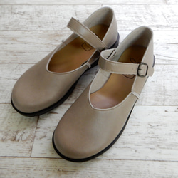 大人のナチュラルな装いに・すっと履ける・2wayベルト・ゆったり軽やか♪フラットシューズ№700 6枚目の画像