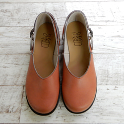 大人のナチュラルな装いに・すっと履ける・2wayベルト・ゆったり軽やか♪フラットシューズ№700 4枚目の画像