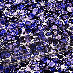 Jason Yenter 110cm x 50cmずつ切売 - マーブルアート/紫 4枚目の画像