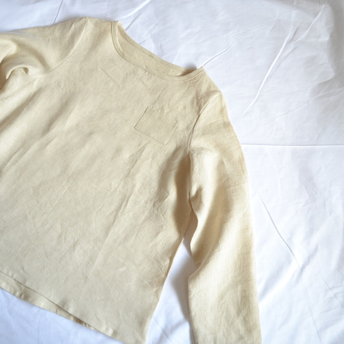 【送料無料】ヘンプ100％　長袖Tシャツ　レディース　オーガニック　天然素材　日本製　無染色無漂白　HEMP　無地　秋　 ヘンプ100％ 日本製 長袖Tシャツ レディース オーガニック 天然