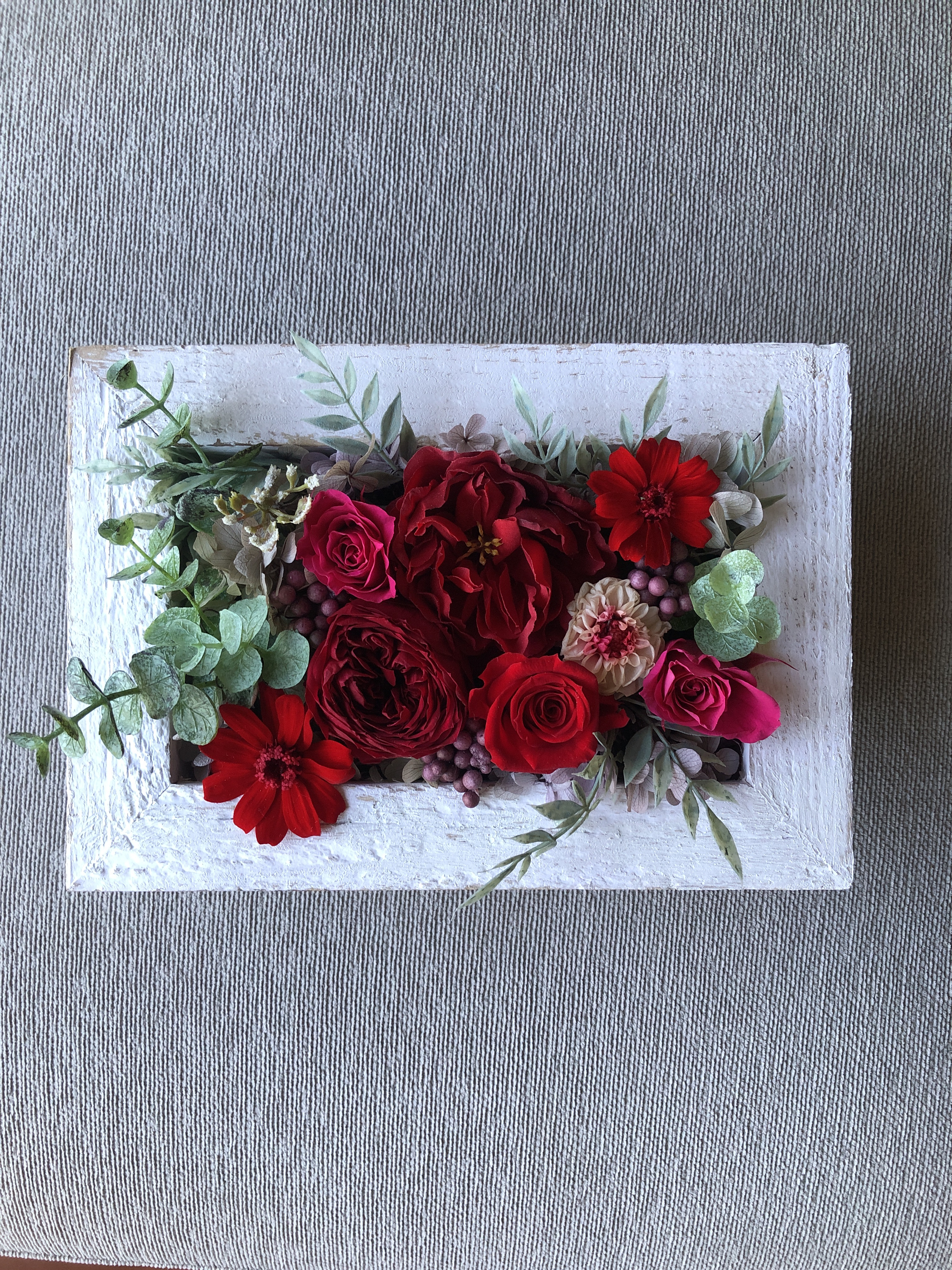 プリザーブドフラワーアレンジ