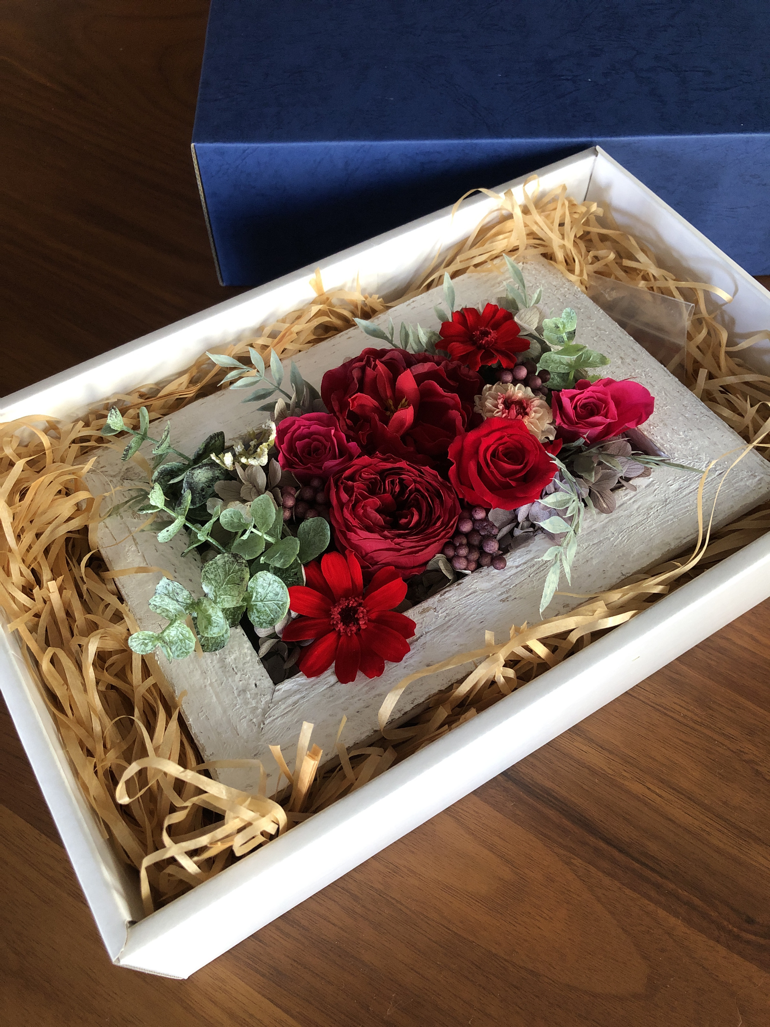 プリザーブドフラワーアレンジ