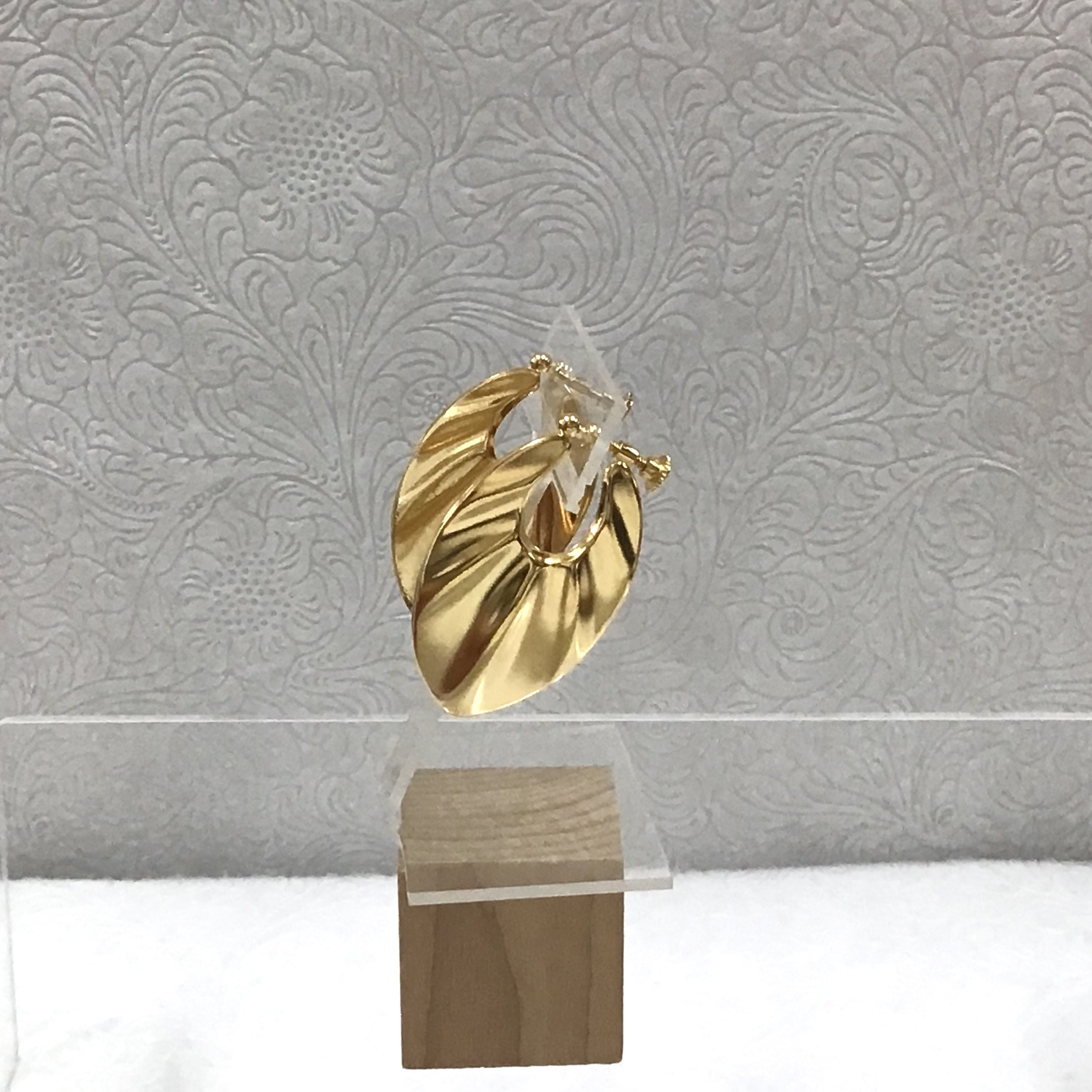 アートシリーズ「ドレープイヤリング」ｺﾞｰﾙﾄﾞｶﾗｰ No5294