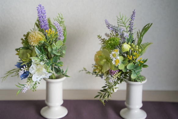 仏壇用投げ入れ花おまかせセット 4枚目の画像