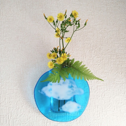 ターコイズブルー 一輪挿し・花瓶・花器 のおすすめ人気通販