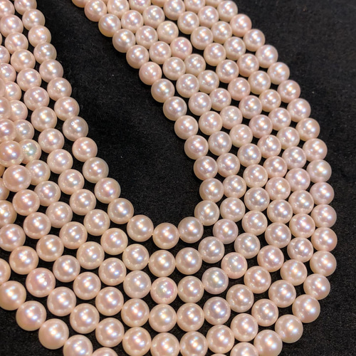 高級】あこや真珠 一連ネックレスs925 ネックレス・ペンダント パール  