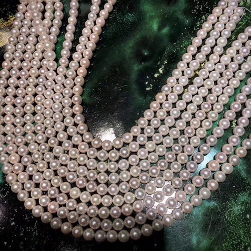 高級】あこや真珠 一連ネックレスs925 ネックレス・ペンダント パール  