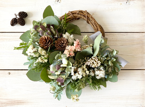 1.秋色水無月ハーフリース 1.秋色水無月ハーフリース - メルカリ