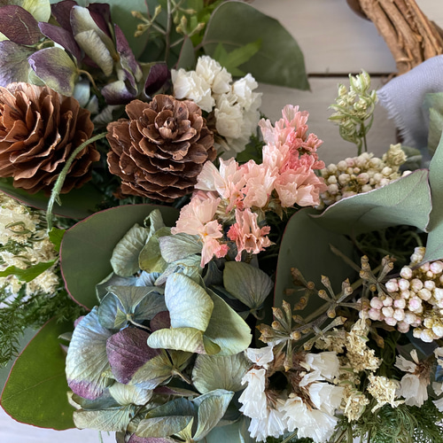 9.秋色紫陽花ハーフリース 9.秋色紫陽花ハーフリース