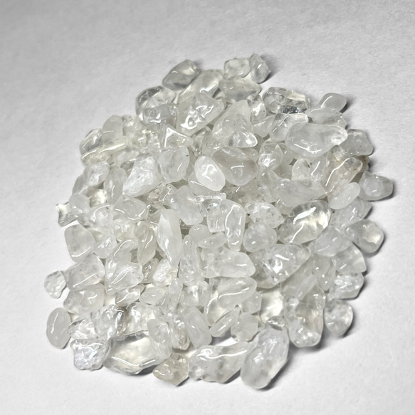 himalayan crystal：pebble stone / ヒマラヤ水晶さざれ石 40g 2枚目の画像