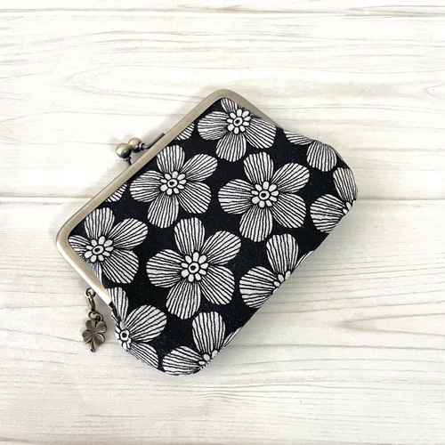 親子がま口財布 北欧風 花柄 がま口 makopan 通販｜Creema(クリーマ  