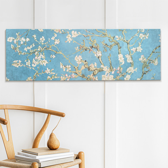 ゴッホ】アートパネル インテリアパネル ファブリックパネル 90×30cm
