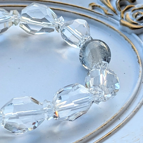 ✨最強のプロテクション✨スティーブナイトインクォーツ&クリア