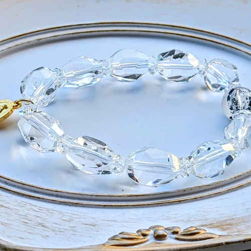 クリアクォーツ ドラゴン ブレスレット クリアクォーツ ドラゴン ブレスレット