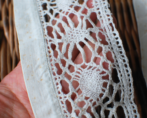 アンティークレース アンティークレース 2点セット 48cm＆50cm レース amibrocante 通販