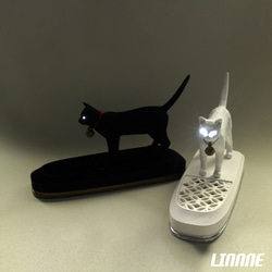 猫の日2024　目の光るネコ【黒】 8枚目の画像