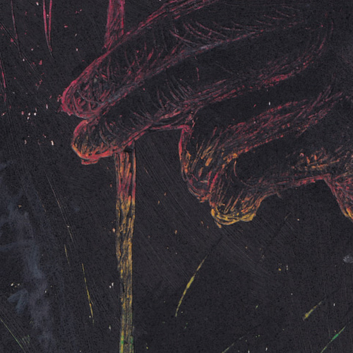 花火 パステル画 原画 54.0×39.5 花火 パステル画 原画 54.0×39.5