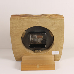 栗の木と陶の置時計(小)　no.3226 5枚目の画像