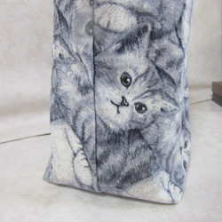 子猫のトートバッグ 3枚目の画像