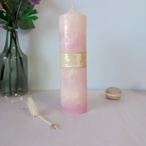 アンティークなキャンドル大 オシャレなインテリアとしても