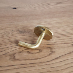 ＼送料無料／[Brass Nose Hook]真鍮フック 帽子掛け コート掛け 傘掛け 植物掛け 店舗什器-83_b- 5枚目の画像