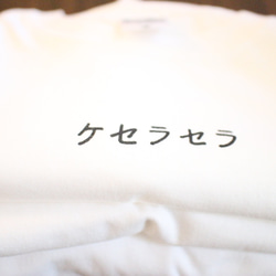 ケセラセラTシャツ M 4.0オンス　ライトウェイト 4枚目の画像