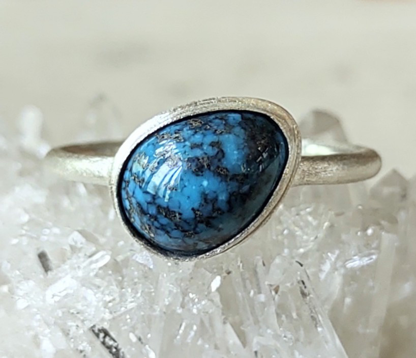 gem turquoise＊925 ring