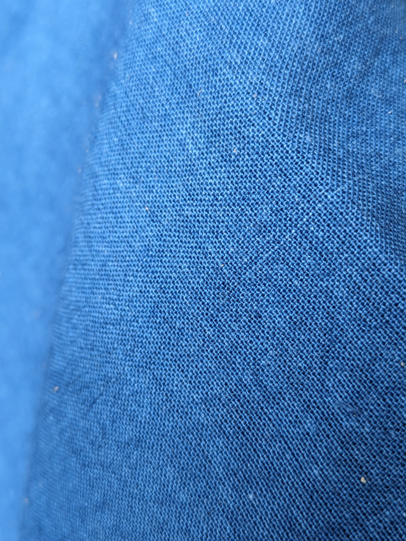 藍染め 綿麻 （ 麻48% 木綿52％ ） 生地 伊勢屋儀平 通販｜Creema  