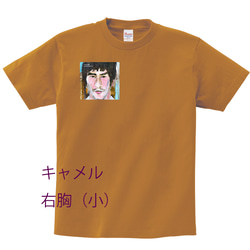 ハイクオリティーTシャツ　コットン100％　メンズ　6色　3パターン　５サイズ　アカキチの肖像　受注制作 3枚目の画像