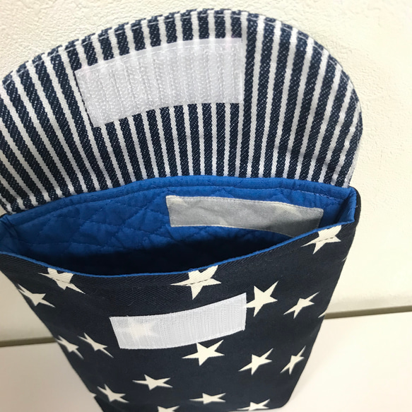 可愛いコップ入れ、コップ袋マジックテープタイプ   #1515 3枚目の画像