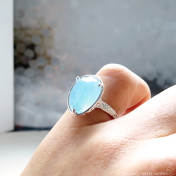 アクアマリン リング / Aquamarine Ring 5枚目の画像